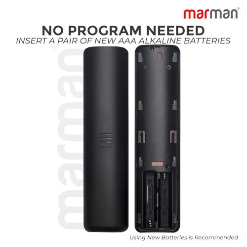 Image of marman Compatible with TCL Tv Remote Control Model RC802V Non Voice Command Fits Smart Android 4K TV - Match Remote Key by Key with Existing Remote Control