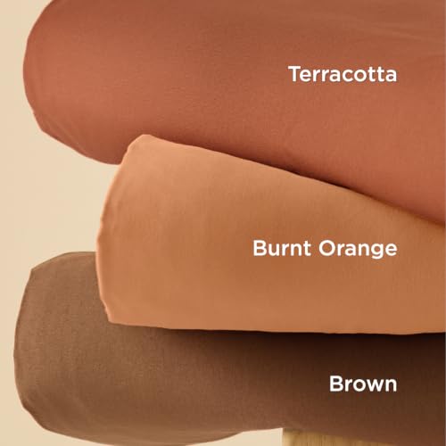 Image of Bedsure Duvet Cover Queen Size, 3Pcs Soft Double Brushed Bedding Set, Brown | For Kids & Adults, 90 inchx90 inch Comforter Cover, Hotel Luxury, All Season, Breathable, Easy Care, Lightweight, Zipper Closure