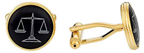 Mancuernillas Cuff-Daddy Abogados Escalas de Justicia miniatura 2