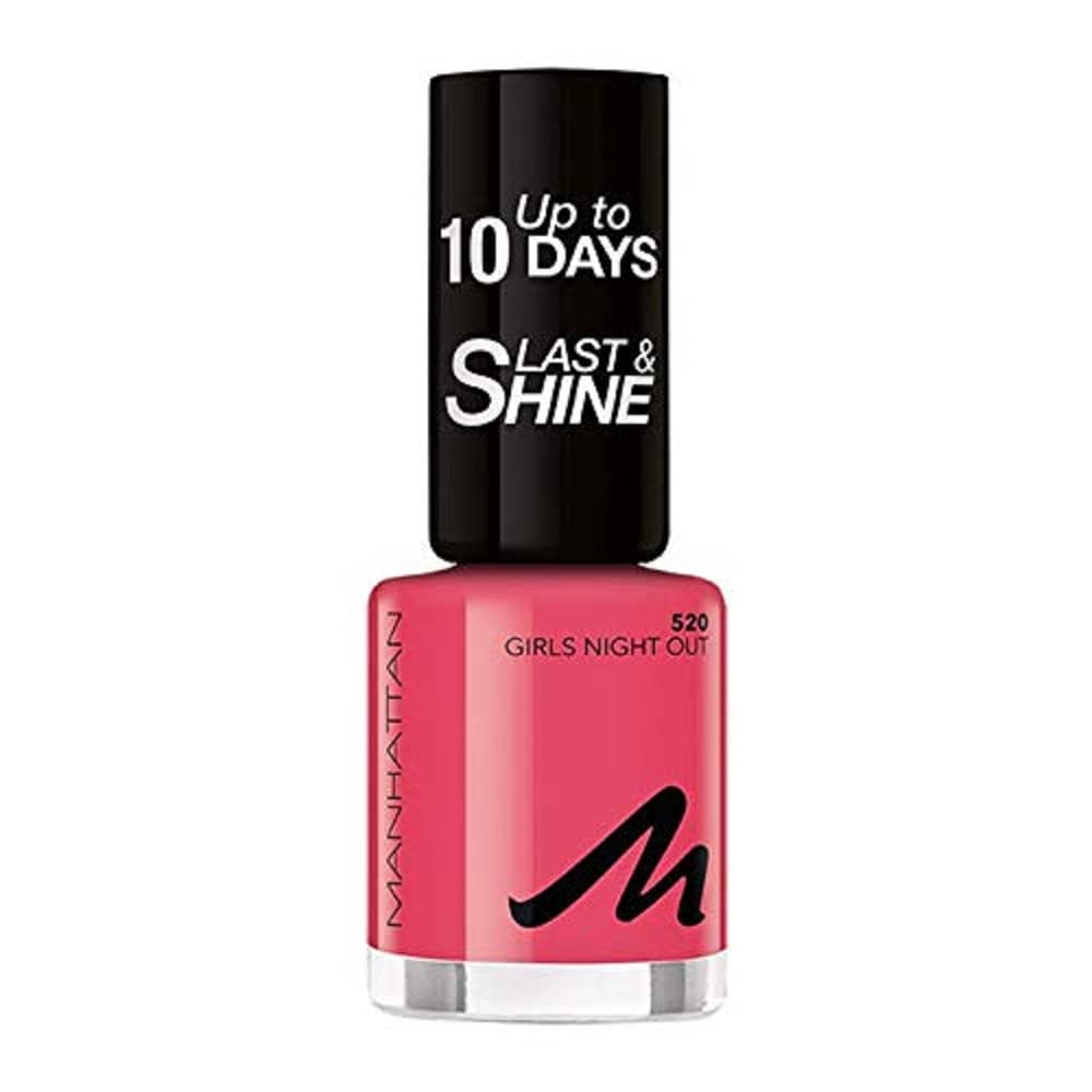 Manhattan Last und Shine Nagellack, Nr.520 Girls Night Out, 1er Pack (1 X 10 ml)