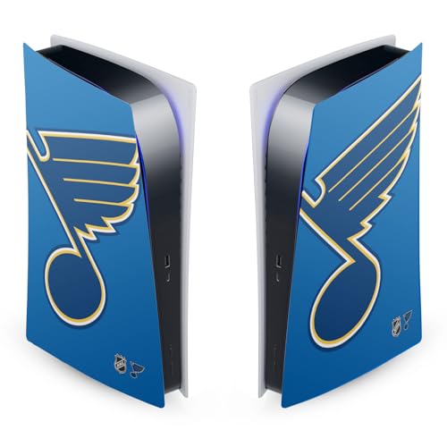 Skin PS5 Digital Autocollant Vinyle NHL St Louis Blues Couverture Plaque Frontale Sony
