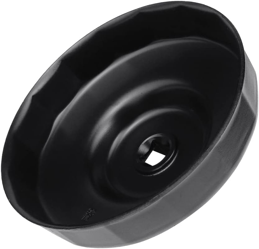 93mm 15 Flutes Oil Filter Wrench for Dodge Ram Cummins Oil Filters, Steel Oil Filter Socket Removal Tool for 5.9/6.7 Cummins Diesel