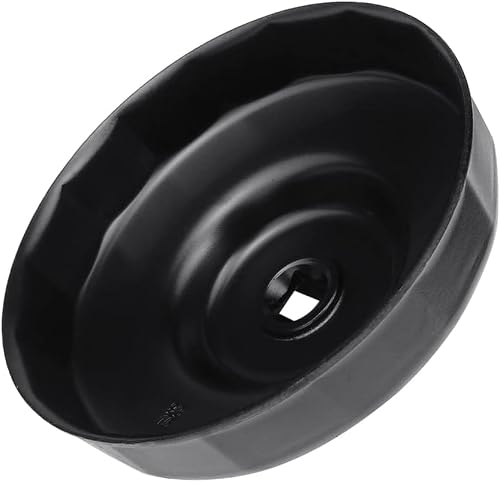 Ibetter 93mm 15 Flutes Oil Filter Wrench for Dodge Ram Cummins Oil Filters, Steel Oil Filter Socket Removal Tool for 5.9/6.7 Cummins Diesel