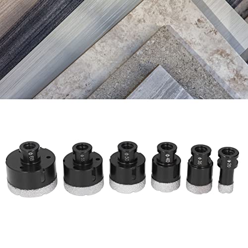 Kit de brocas de diamante para agujeros en baldosas miniatura 6