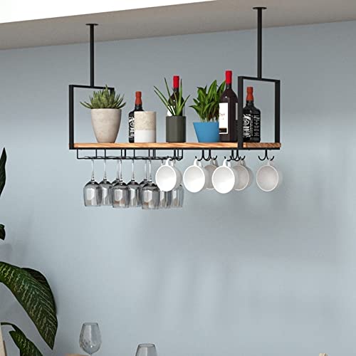 Support de verre à vin suspendu pour libérer vos plans de travail encombrés