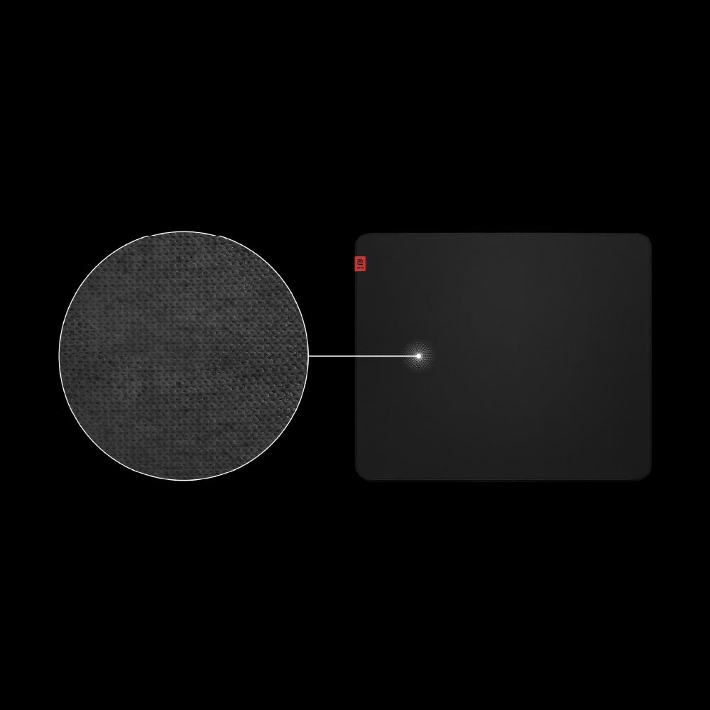 BenQ Zowie H-SR III Extra Large Esports Gaming Mouse Pad, Humidity Resistance Cloth, Consistent and Controlling Glide,Uniform high-Density Rubber Base with Medium Softness, Anti-Slip Base 3