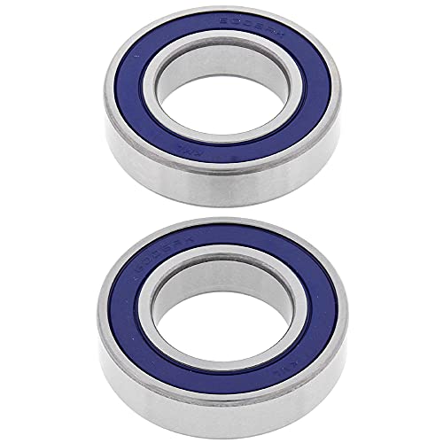 All Balls Racing 25-1627 Wheel Bearing Kit Rear Compatible with/Replacement For Buell Firebolt XB12R 2005-09, Firebolt XB9R 2003-06, Helicon 1125CR 2009, Helicon 1125R 2008-09, Lightning XB12S 2005-09