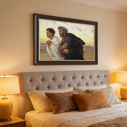 Impression sur toile disciples Peter John courant tombe décoration murale bureau