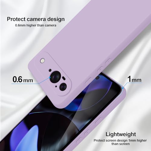 GiiYoon Case Compatible with Google Pixel 9, Silky-Soft Touch Full-Body Protective Phone Silicone Case - Image 3