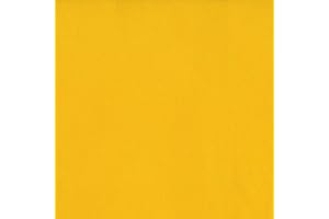 CMU Central Michigan University Yellow Cotton Fabric Solid Fabric