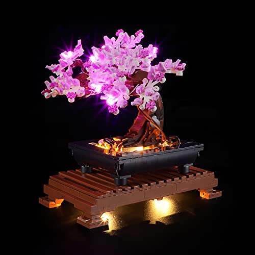 Image of LIGHTAILING Light for Lego- 10281 Bonsai-Tree - Led Lighting Kit Compatible with Lego Building Blocks Model - NOT Included The Model Set