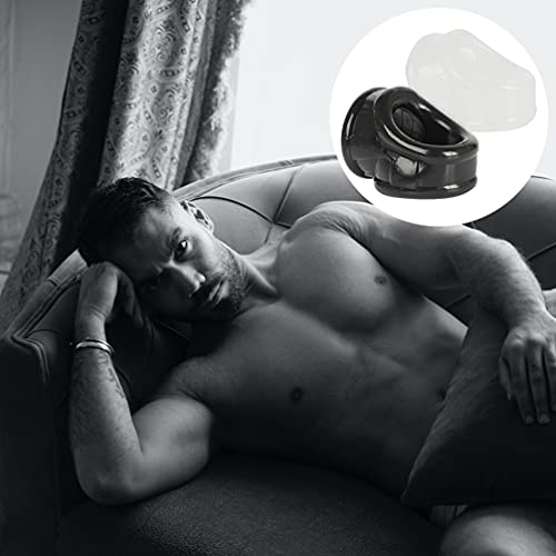 HEALLILY 2 Stuks Cook Ring Kuisheidsgordel Mannelijke Penis Lock Cock Cage Vertraging Ring Seksspeeltje Voor Mannen… - Image 4