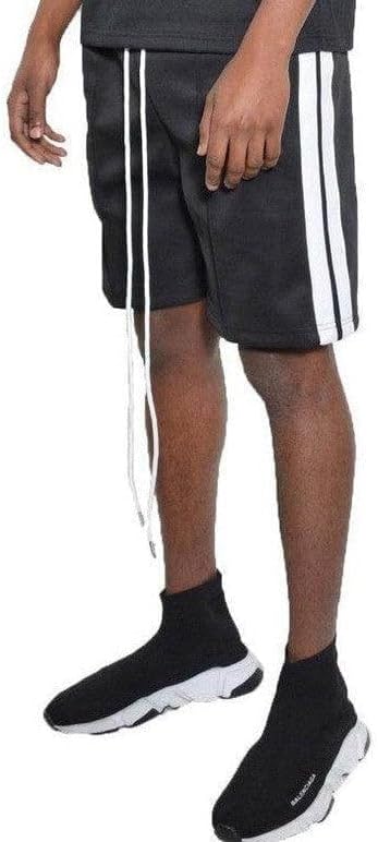 VacationGrabs Striped Waist Shorts