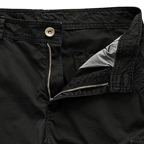 Shorts casuales para hombre estilo cargo, ajustables miniatura 3