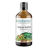 Grüner Kaffee Tropfen, Tinktur 100 ml – Auszug aus Coffea arabica L., ergänzt mit Vitamin B6, Vegan von BIOHERBA PZN 17186687