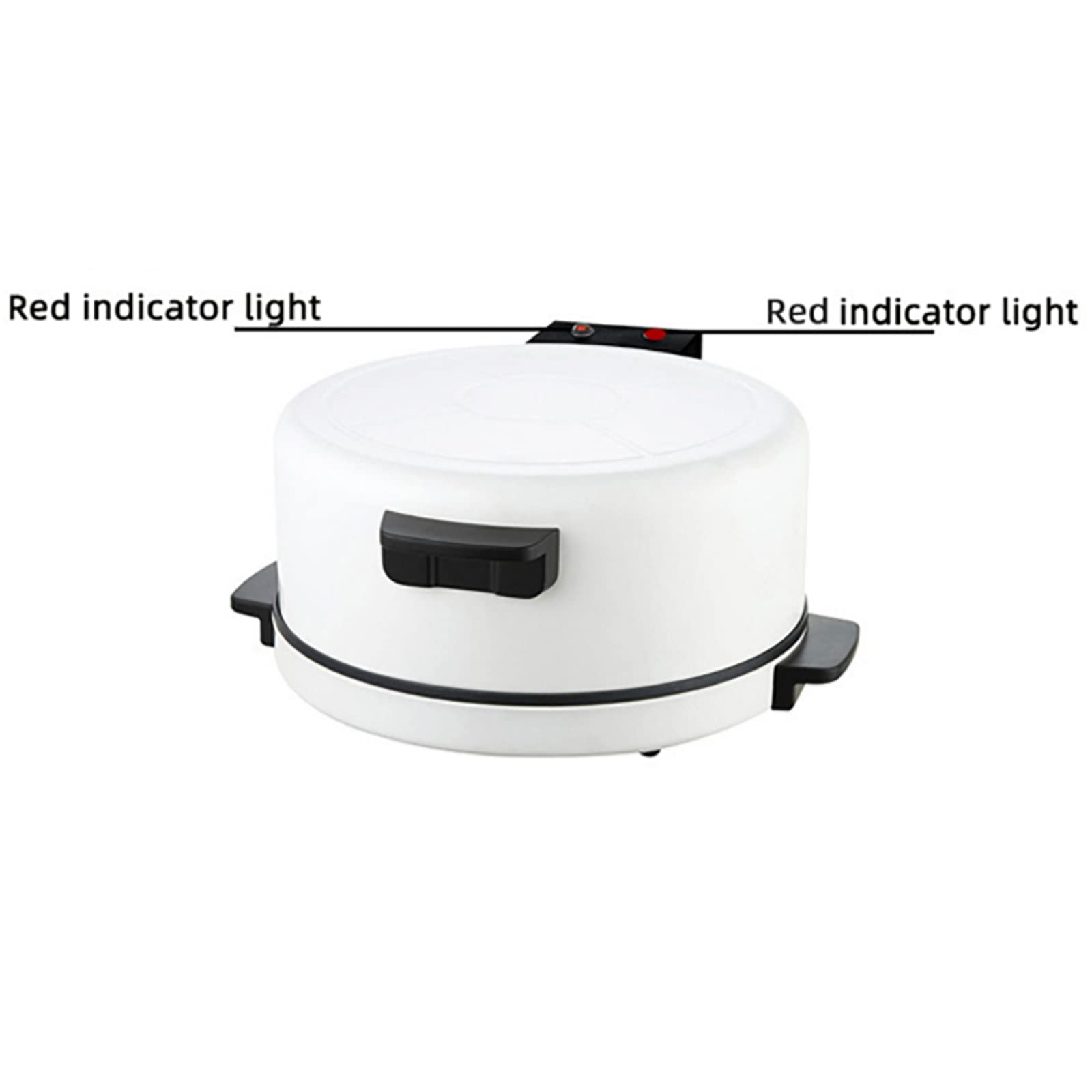 Frittata Maker, Forno Pizza Elettrico 2000 W, Pizza Maker Diametro 11,8 Pollici, Alta Temperatura, Efficienza Energetica, per Soffici Frittate, Pollo, Salmone, Pancake, Panini Caldi