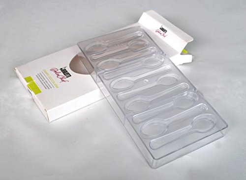 Bialetti Stampino per Cioccolatini in Alluminio, 10 ml, a forma di Cucchiaini