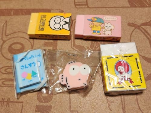 ファンシー　消しゴム　昭和レトロ　ケース入り　有名人特急券　おもしろ消しゴム 41hvDqu8OFL.jpg