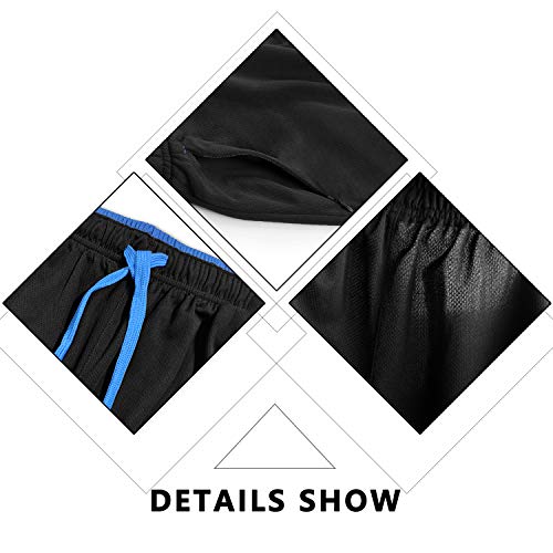 Zengvee Big Boys Sweatpants Size 14-16 Men's Athletic Pants For Teen Boy Clothes Size 10-12 Track Pants (Whiteblack01, S) #TOP3