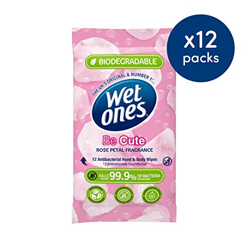 WetOnes Be Cute - antibakterielle Feuchttücher (12 x 12 Stück = 144 Tücher) – Bild 3