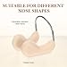 SEWACC 2pcs Nose Clip for Swimming, TPR Nose Protector Clips for Adults, Anti-Choking for Pool Training and Freediving