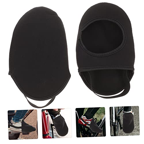 Cubiertas térmicas para zapatillas de ciclismo balacoo, cubre-puntas antideslizantes, impermeables y cortaviento miniatura 3