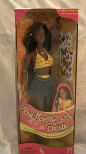 Barbie Butterfly Art Christie Doll (1998)