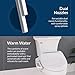Bio Bidet Ultimate BB-600 Bidet Toilet Seat, adjustable Heated Seat and Freshwater, Dual Nozzle Sprayer, Posterior Feminine Wash, Elongated