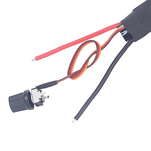 RiToEasysports BLDC-Controller, DC 7-24 V 15 A 200 W Bürstenloses Motorpotentiometer Vielseitiges Design 3-Phasen-Bürstenloser Motorgeschwindigkeitsregler BLDC-Potentiometer für Pumpenlüfter