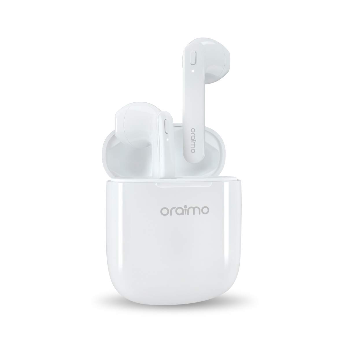 oraimo FreePods-Ease True Wireless Stereo Earbuds TWS Wireless Bluetooth Half-in-Ear Headphones with Remote Control & Mic