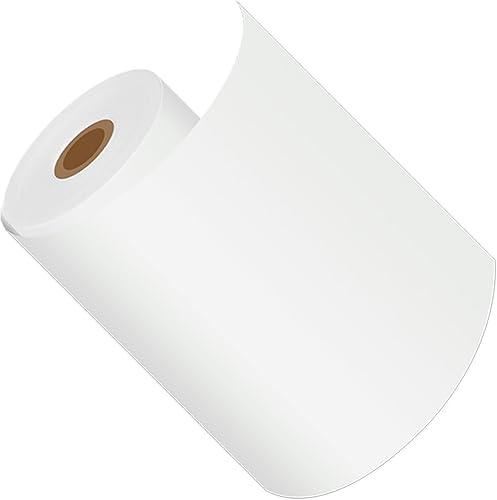 KCMYTONER 30 rollos compatibles con Brother Mobile RDM01U5 de 4.016in (4 pulgadas) x 96.1ft de longitud continua, rollos de papel térmico de recibos