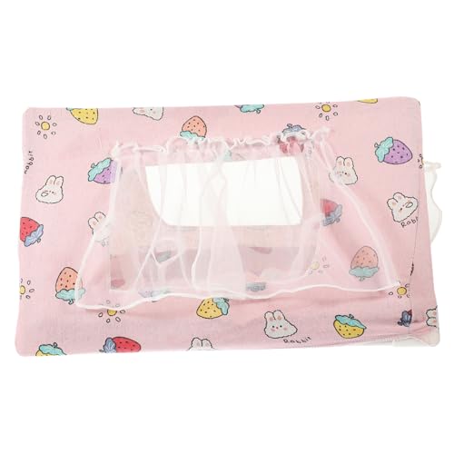 ifundom Rabbit House Adorable Hamster Hideout with Cloth for Pets Cozy Sleeping Environment and Fun Play Space for Hamsters and Animals