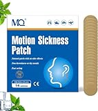 MQ Reisekrankheitspflaster für Auto- und Bootsfahrten, Kreuzfahrten und Flugreisen - für Übelkeit, Schwindel und Erbrechen bei Seekrankheit, wirkt schnell und ohne Nebenwirkungen (14 Zählungen)