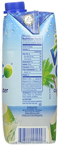Image of Vita Coco Pure Coconut Water, 16.9 Fl Oz (Pack of 3)