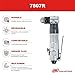 Ingersoll Rand 7807R 3/8” Reversible Air Angle Drill, Standard Duty, 1800 RPM, Quiet, Durable Jacobs Multi-Craft Chuck, Grease Plug