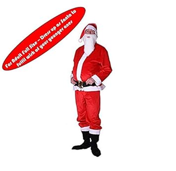 mrs claus dressing gown