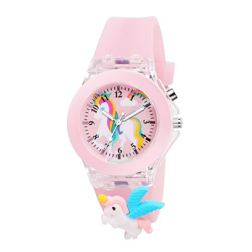 Matrix Kids Edition 3D Cartoon Analog Watch with Lights | 3D Cart...
