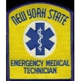 New York State EMT Patch Tombstone Style