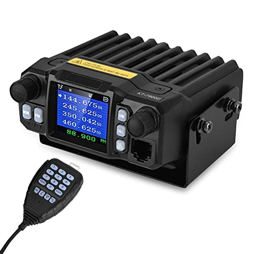 Walkie Talkie 50 Km Vbestlife Walkie Talkie para automóvil, 200 Canales 5–50 km de Distancia Transceptor CB móvil Sistema de comunicación de...