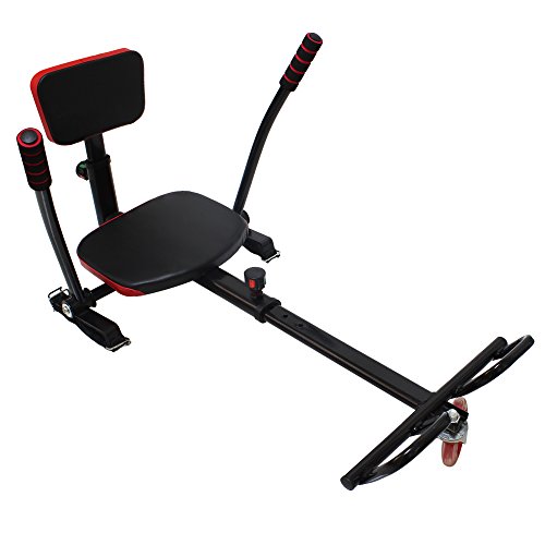 dBass Cool Mini Go Kart for Hoverboards,Transform Your Hoverboard Into Go-Kart, Fully Adjustable Fits Kids Or Adults, Compatible with All Self Balancing Scooter (not Included)