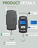 MEIYA Fish Scale 110lb/50kg Digital Fishing Scale with Backlit LCD, Portable Handle, Stainless Steel Hook & 2 AAA Batteries – Reliable Fishing Gear & Great Fishing Gifts for Men #2