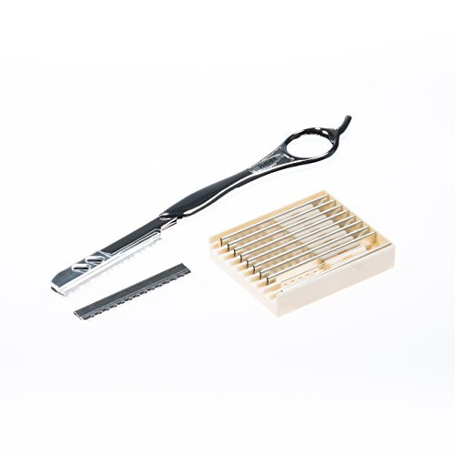 Herder Solingen - Feather Styling Razor Rasiermesser Orginal (Silber)