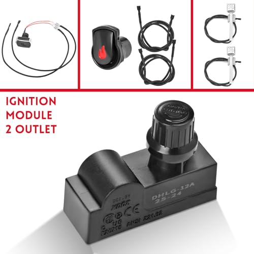 GasSaf Grill Igniter 2 Outlet Ignitor Replacement Kit by GasSaf - Used condition - Image 3