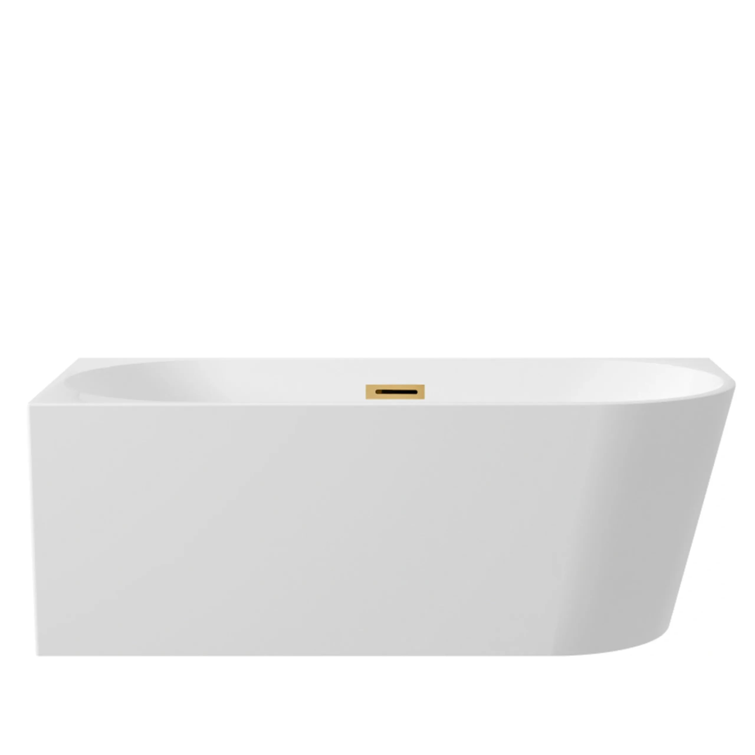 Vasca da bagno angolare autoportante a sinistra, AquaUno 170 x 80 cm