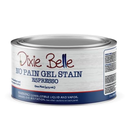Dixie Belle No Pain Gel Stain - Espresso