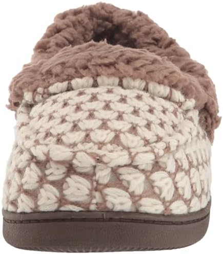 MUK LUKS Women's Anais Moccasin, Timberwolf, Large | Image 1