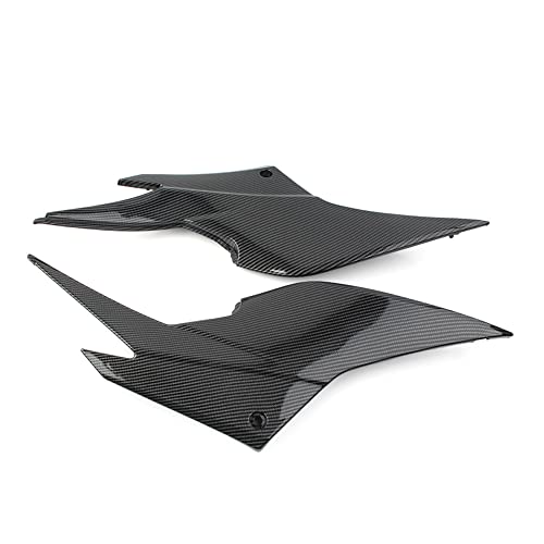 GZYF Motorcycle Gas Tank Cover Trim Fuel Tank Side Panel Fairing for Kawasaki Ninja 250 2008-2016 (Carbon Fiber)