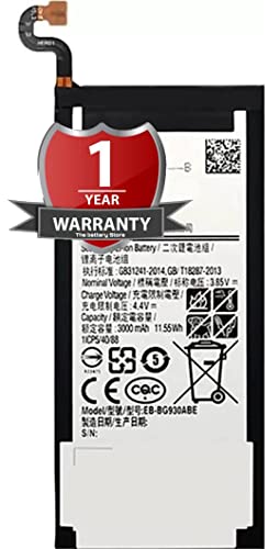 Image of THE BATTERY STORETHE BATTERY STORE Long Life OriginaI EB-BG930ABE for Samsung Galaxy S7 Battery SM-G9300 G930F Battery with 1year Warranty and High Capacity Battery Backup(for Samsung S7)