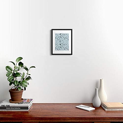 Deny Designs Early 2021 Framed Art Print, 11" x 14", Scandinavian Elegance Terrazzo