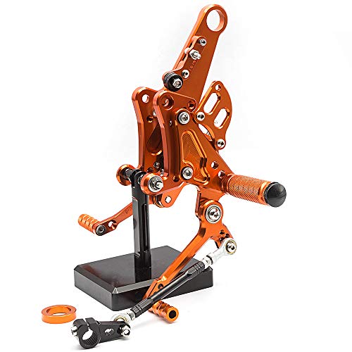 Repose-pieds réglable Diavel Moto CNC kit commandes reculées - 2